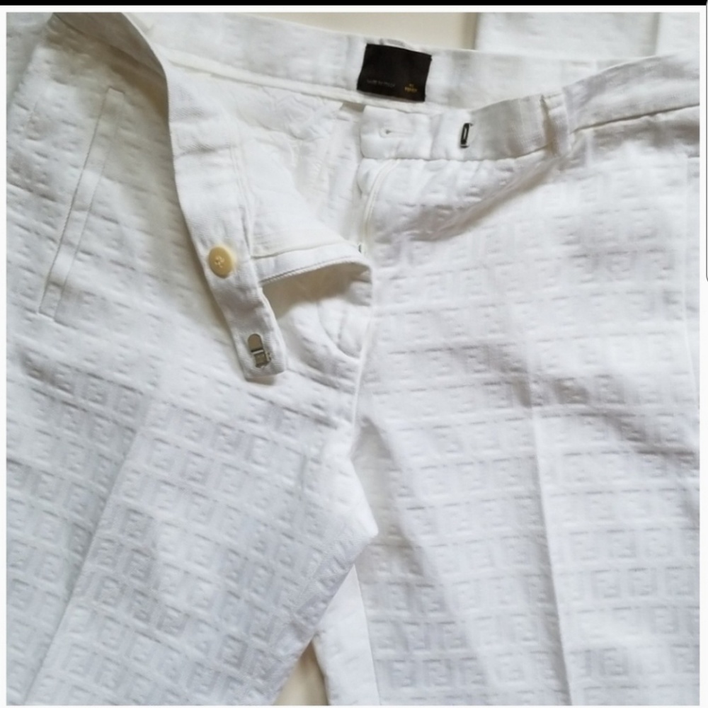 🎈Reduced! Fendi logo pants zucca trousers $900 - Picture 5 of 10